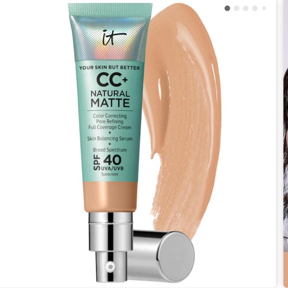it cosmetics CC+ Natural Matte Color Foundation Correcting Cream – Medium Tan